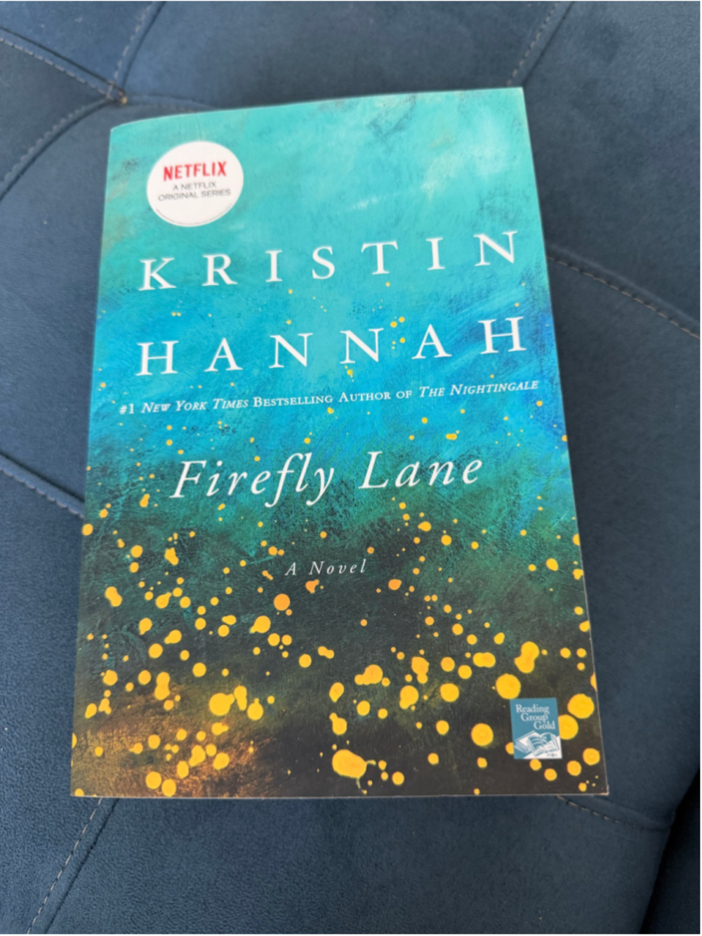 St. Martin's Griffin Firefly Lane Book One Size Teal Yellow